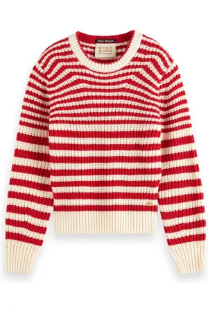 Scotch&Soda Striped Pullover Red/white Stripe