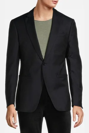 John Varvatos Jake Fit - One Button Notch Lapel Texedo Midnight