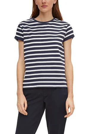 Comma, Stripe Shirt Dark Blue