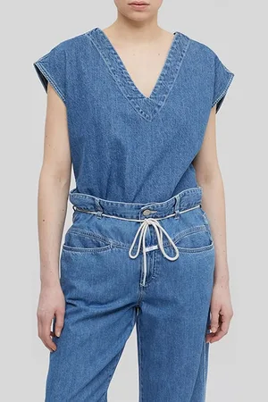 Closed Women Denim Pullunder Mid Blue