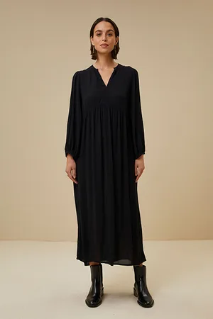 BY-BAR Ravi Twill Dress Midnight