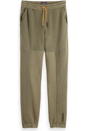 Scotch&Soda Cut & Sewn Felpa Sweatpant Military