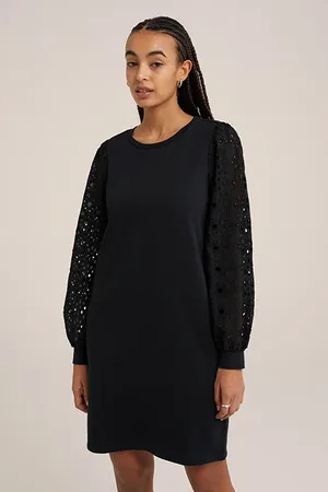 WE Fashion Dress Midi Black