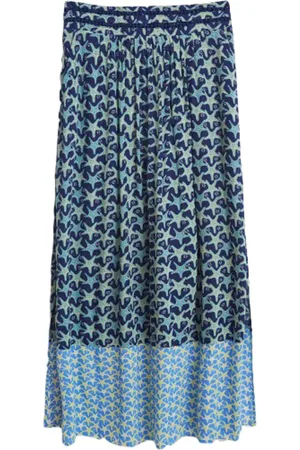 White Stuff Starfish Eco Vero Maxi Skirt Blue