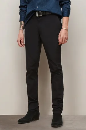 John Varvatos Motor City Fit - Zip Fly Low Rise Slim F Black