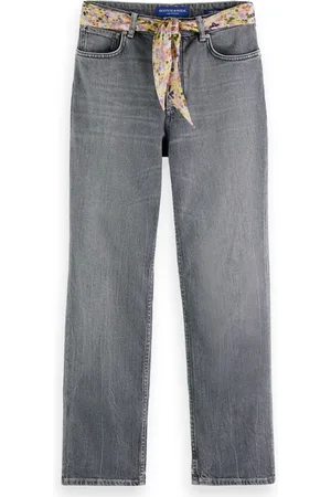 Scotch&Soda The Sky Straight Jeans In Organic Cotton — Silver Heart