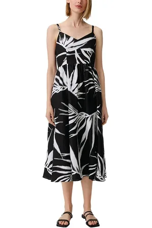 Comma, Dresses Grey/black