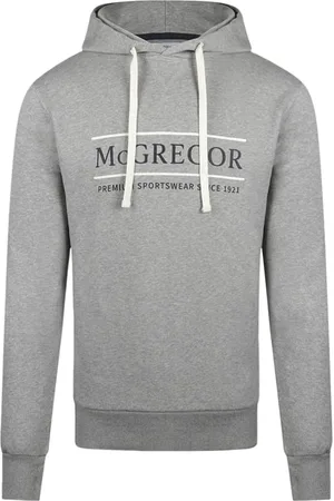 McGregor Graphic Hoody Medium Grey Melange