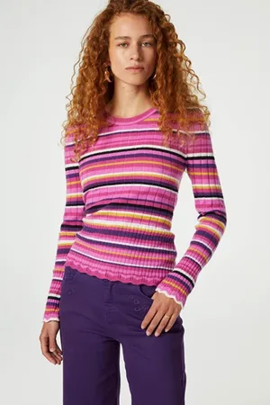Fabienne Chapot Banda Pullover Cosy White/bubble Gu