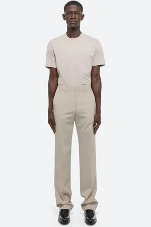Helmut Lang Logo Tee Cotton Sand