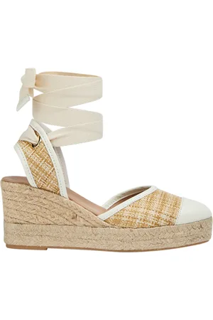 LK Bennett Zora Espadrilles Cream