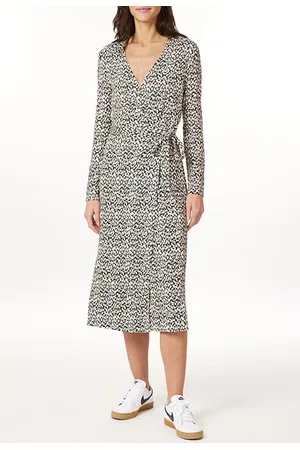 Scotch&Soda Long Sleeve Knit Dress Abstract Dots
