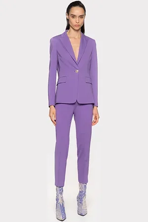 Pinko Perfetto Trouser Lavender Lilac