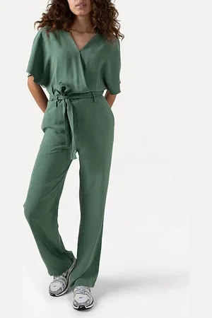 ANOTHER LABEL Nena Jumpsuit Duck Green