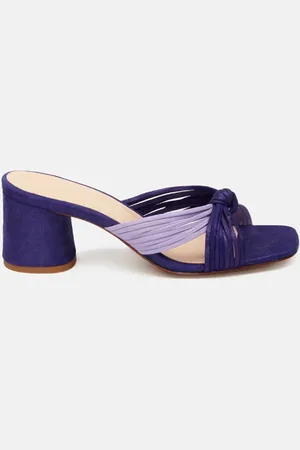 Fabienne Chapot Monica Knot Mule Purple