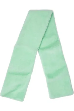 By Far Fletcher Scarf Mint Faux Fur