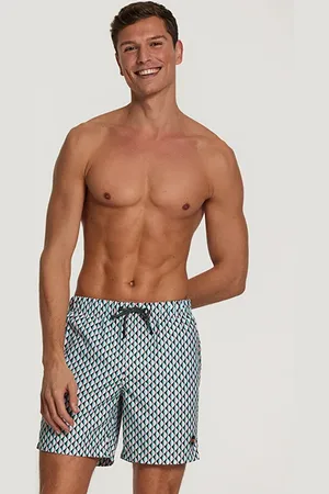 Shiwi Men Swimshort Hotel Tile Neon Orange