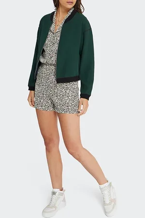 ICODE Imperial Green/navy Reversible Baseball Jacket