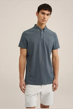 WE Fashion Polo Greyish Blue