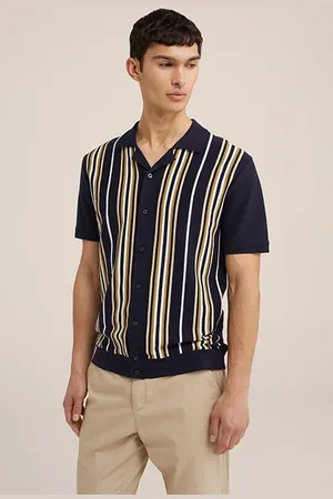 WE Fashion Polo Navy Blue