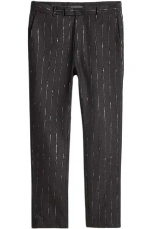 John Varvatos Slim Fit Pants With Welt Hip Pocket And Espresso