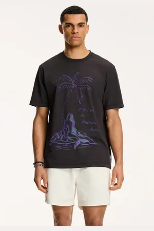 Shiwi Men Mermaid T-shirt Dusty Anthracite Grey
