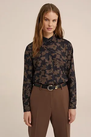 WE Fashion Blouse Light Brown