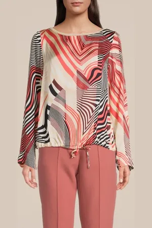 Summum Woman Top Geometrical Stripes Multicolour