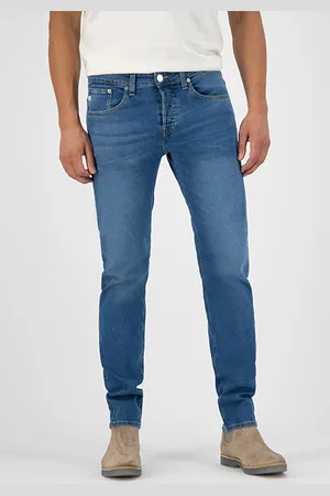 MUD Jeans Regular Dunn Stretch - Pure Blue