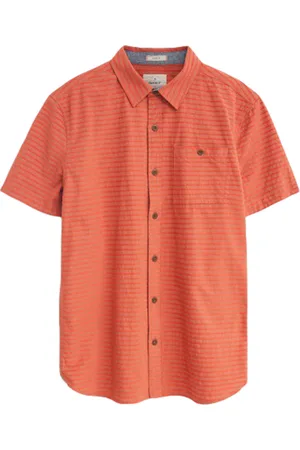 White Stuff East Textured Stripe Shirt Mid Pink