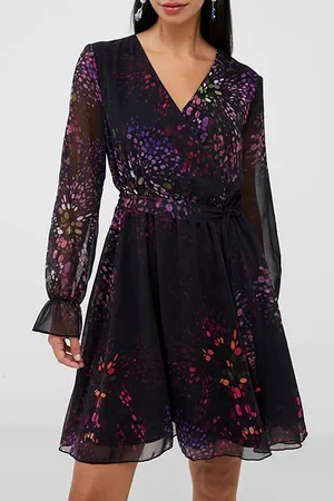 French Connection Bodine Ls Printed Dress Misc.