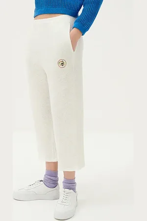 American Vintage Straight-leg Trousers Blanc