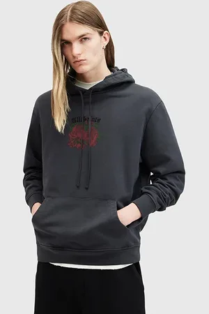 AllSaints Melrose Oth Hood Washed Black