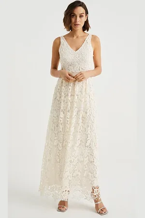 WE Fashion Dress Maxi White