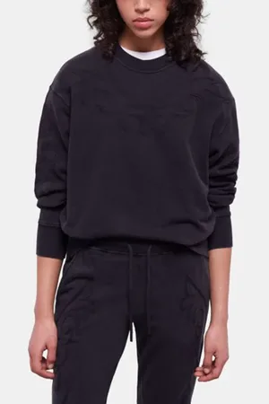 The Kooples Sweat Western Black Washed