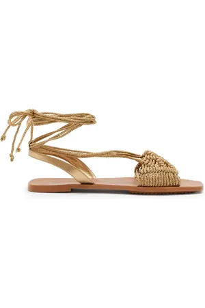 AllSaints Donna Sandal Gold