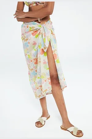 Fabienne Chapot Sacha Sarong Cream White/pink Pap
