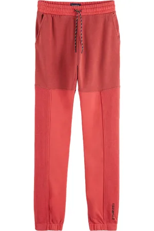 Scotch&Soda Cut & Sewn Felpa Sweatpant Roady Red