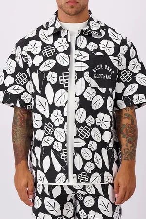 Black Bananas Bohemian Shirt Black/white