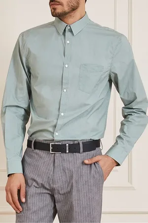 Guess GUESS Charles Italian Coll Malibu Formal Shirt Sage