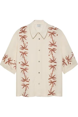 Catwalk Junkie Short Sleeve Blouse Vanilla Cream