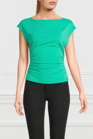 Guess GUESS Brenda Top Pompom Blouse Green