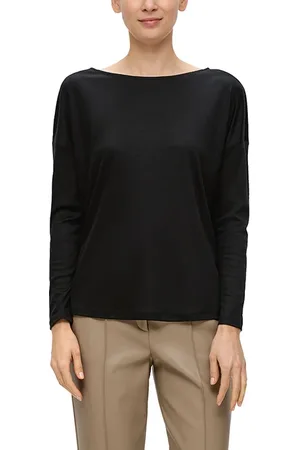 QS by s.Oliver Blw T-shirts Grey/black