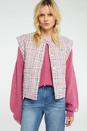 Fabienne Chapot Twiggy Gilet Bubble Gum Pink