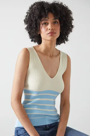 LK Bennett Tk Azul - Rib Stripe Knit Multi