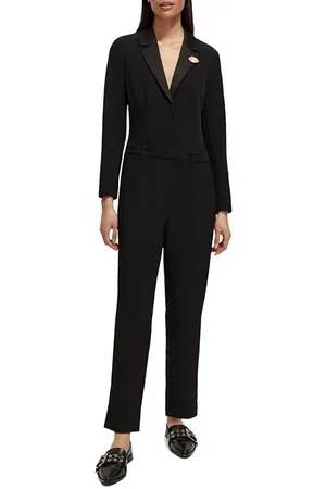 Scotch&Soda Tuxedo Jumpsuit Black