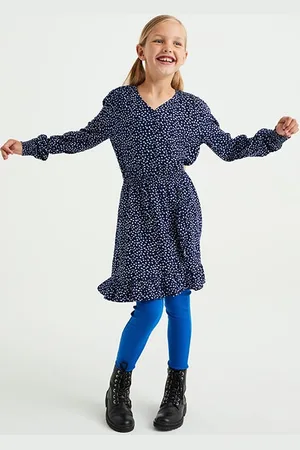 WE Fashion Dress Mid Length Blue