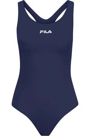 Fila Saki Racer Back Swimsuit Medieval Blue