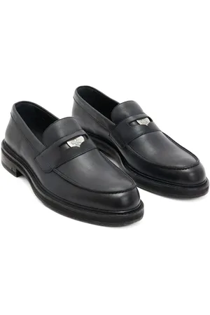 John Varvatos Harrison Guitar Pick Loafer Black