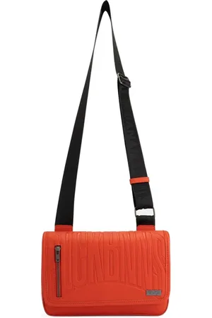 Black Bananas Arch Messenger Bag Orange